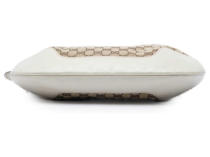 Gucci Charlotte Hobo in tela GG beige - vista 3