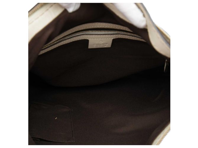Gucci Charlotte Hobo in tela GG beige - vista 4