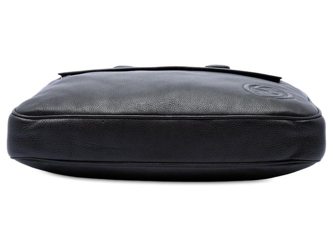 Borsetta Soho Gucci in pelle di vitello nera Nero - vista 3