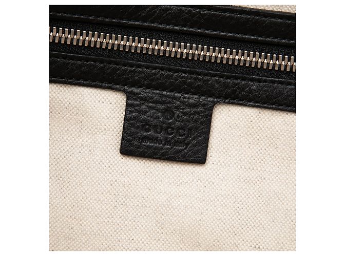 Borsetta Soho Gucci in pelle di vitello nera Nero - vista 5
