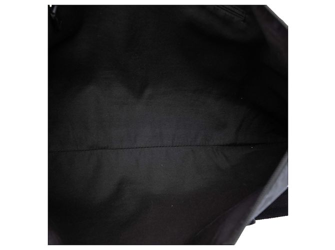 Borsa a tracolla Gucci in nylon GG nero - vista 4