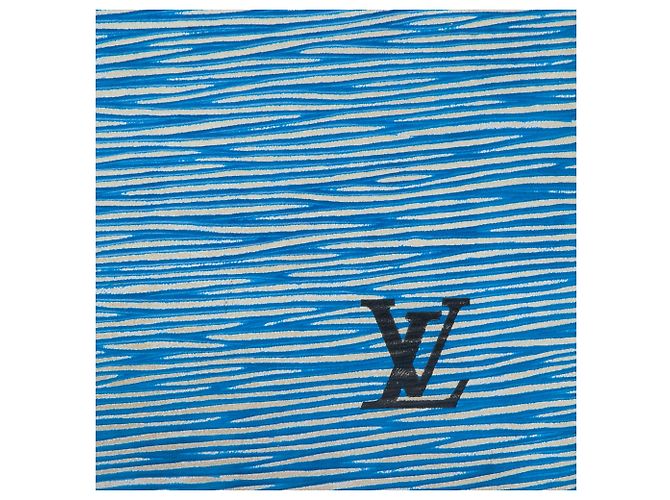 Louis Vuitton Beauty Case Epi Denim Blu 26 - vista 5