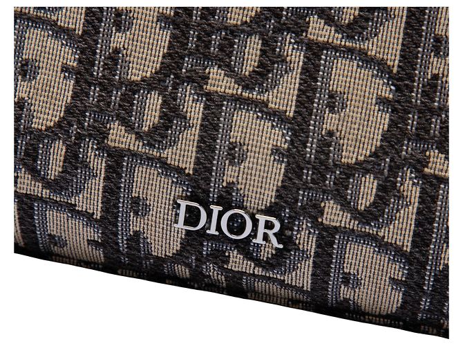 Autre Marque Borsa a tracolla Safari Dior Blue Oblique Canvas Blu navy - vista 5