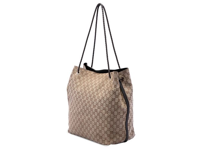 Gucci Gifford Large Tote aus GG Canvas beige - Ansicht 2