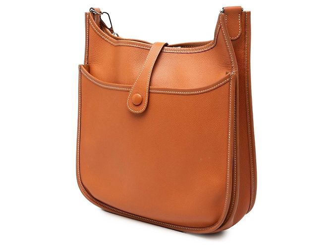 Evelyne Hermès Brown Clemence Evelyn II PM Braun - Ansicht 2