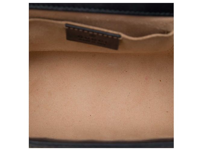 Gucci Beige Small GG Supreme Bee Padlock Crossbody - vista 4