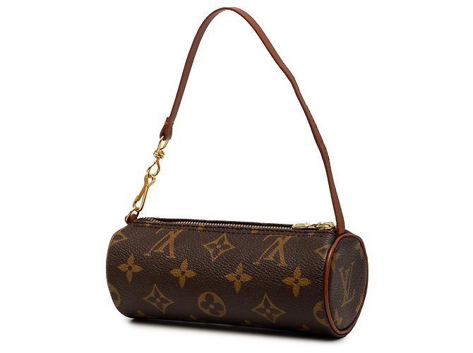 Louis Vuitton Brown Monogram Papillon Pochette Marrom - vista 2