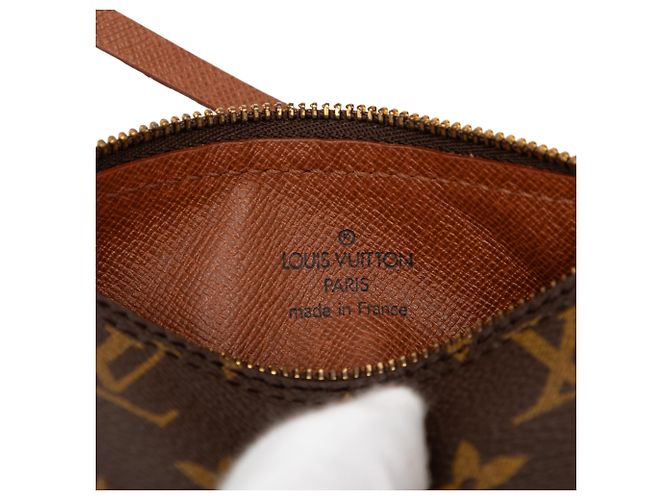 Louis Vuitton Brown Monogram Papillon Pochette Marrom - vista 5
