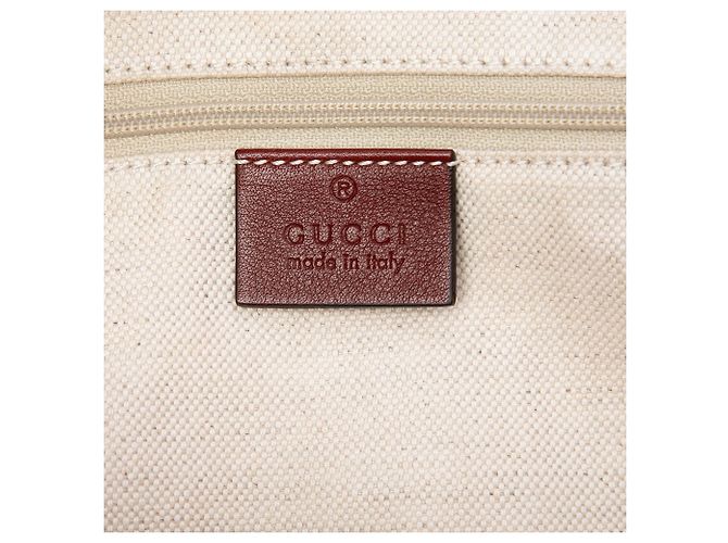 Borsa Tote Gucci Red Guccissima Sukey Rosso Bordò - vista 5