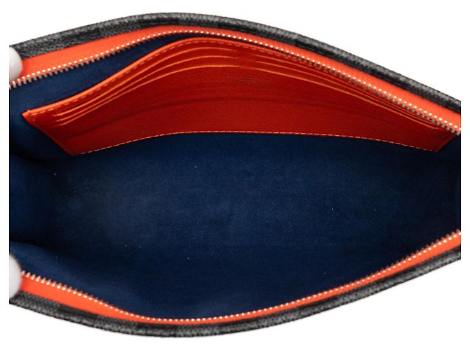Louis Vuitton Blue Epi Pochette Voyage MM Azul - vista 4