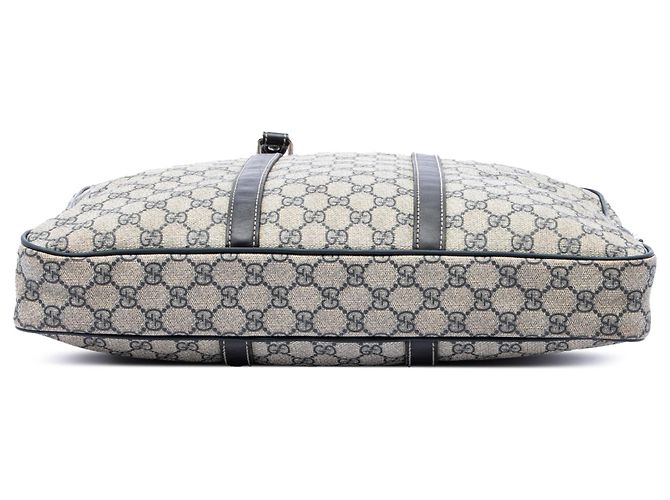 Borsa da lavoro Gucci Beige GG Supreme - vista 3
