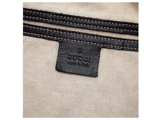 Borsa da lavoro Gucci Beige GG Supreme - vista 5