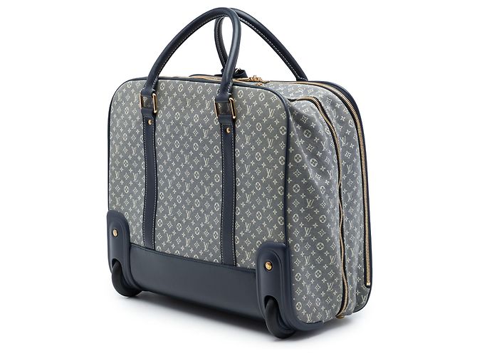 Trolley Louis Vuitton Gray Monogram Idylle Epopee Marrone Grigio - vista 2