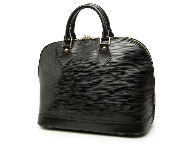 Louis Vuitton Black Epi Alma PM Negro - vista 2