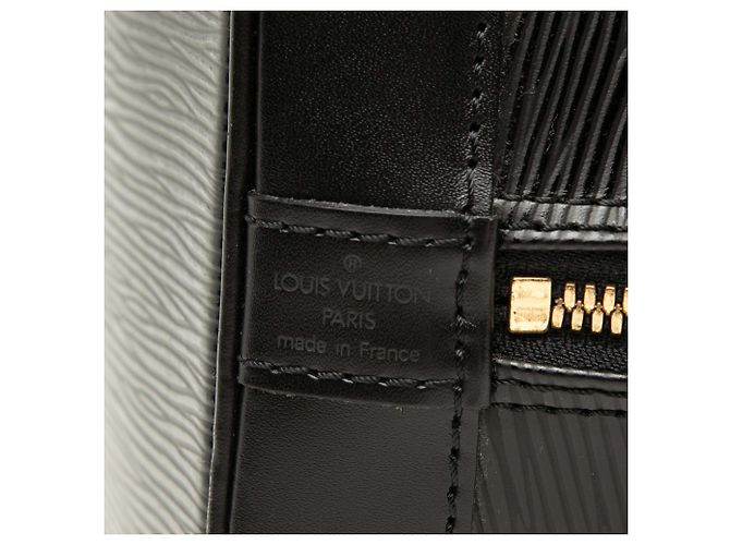 Louis Vuitton Black Epi Alma PM Negro - vista 5
