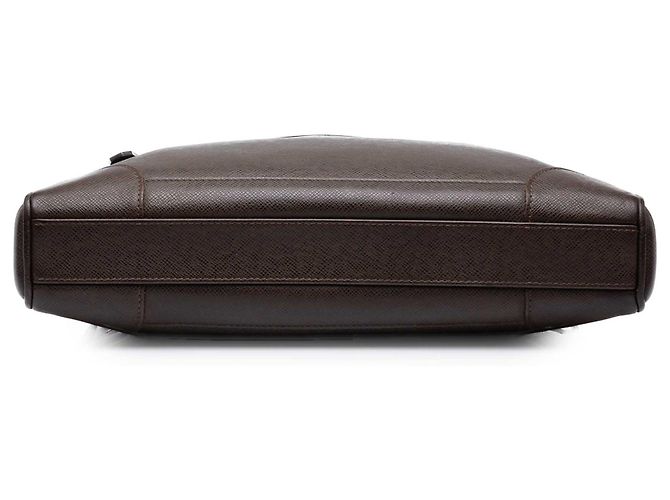 Borsetta Louis Vuitton Brown Taiga Igor Marrone Marrone scuro - vista 3