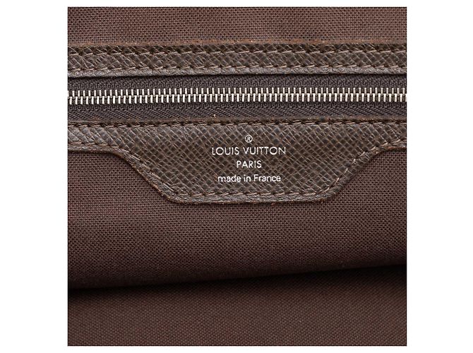 Borsetta Louis Vuitton Brown Taiga Igor Marrone Marrone scuro - vista 5