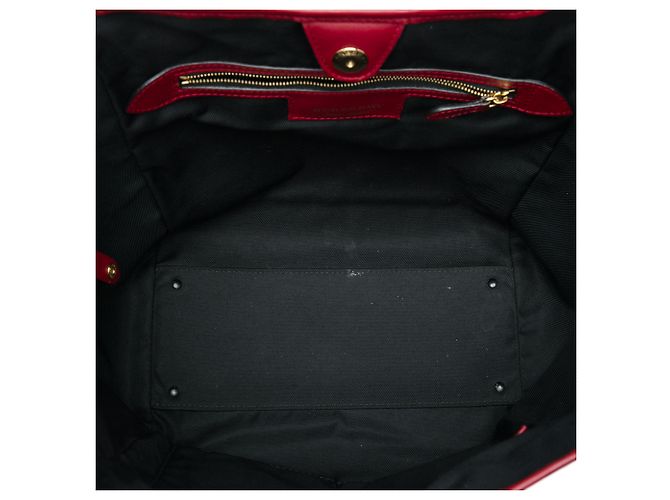 Borsa tote Burberry Beige Small Haymarket Check in nylon e vitello Canterbury - vista 4