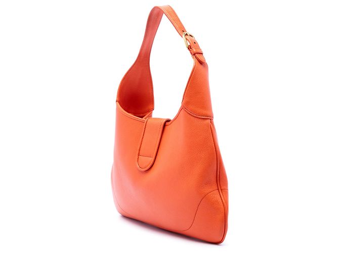 Gucci Aphrodite Crossbody aus Kalbsleder Orange Medium - Ansicht 2