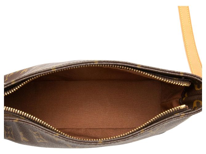 Louis Vuitton Brown Monogram Trotteur Marrone - vista 4