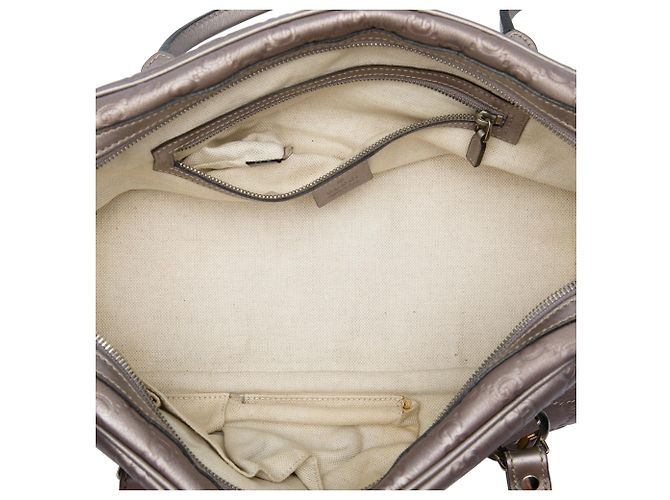 Borsa a tracolla Gucci Pink Guccissima Twins Rosa - vista 4