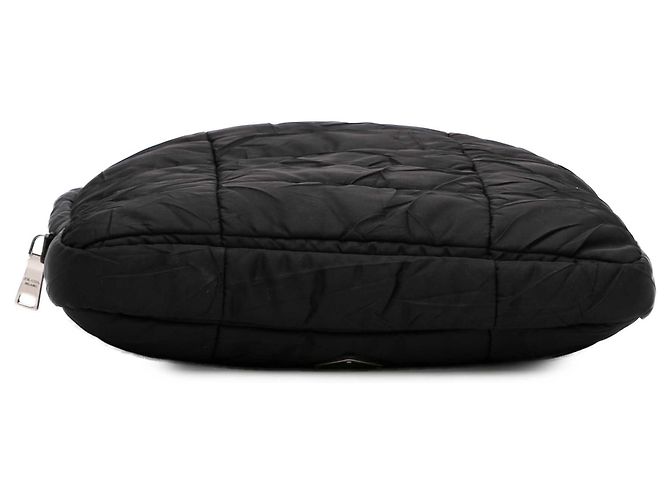 Prada Black Tessuto Bomber Vertikaler Laptop-Tasche Schwarz - Ansicht 3
