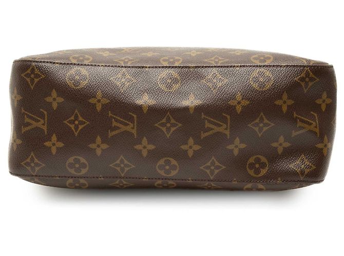 Louis Vuitton Brown Monogram Looping GM Marron - vue 3