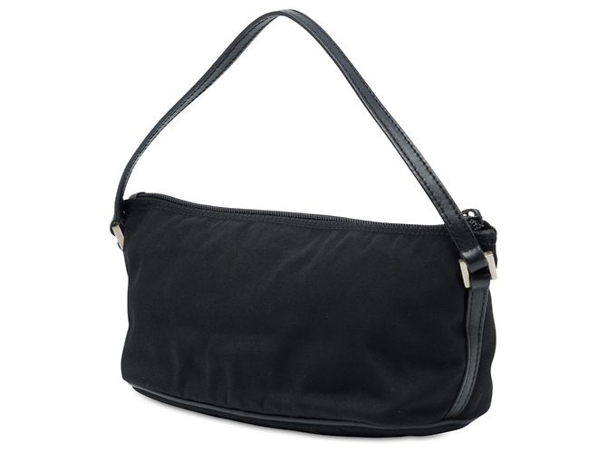Gucci Black Nylon Boat Schwarz - Ansicht 2
