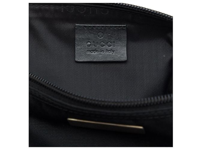 Gucci Black Nylon Boat Schwarz - Ansicht 5