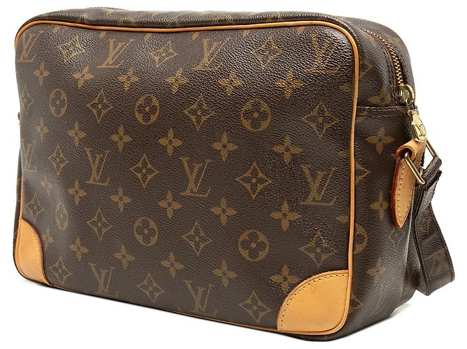 Louis Vuitton Brown Monogram Nil Crossbody Castaño - vista 2