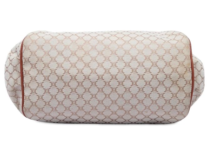 Céline Borsa a tracolla Celine Beige Macadam Canvas - vista 3