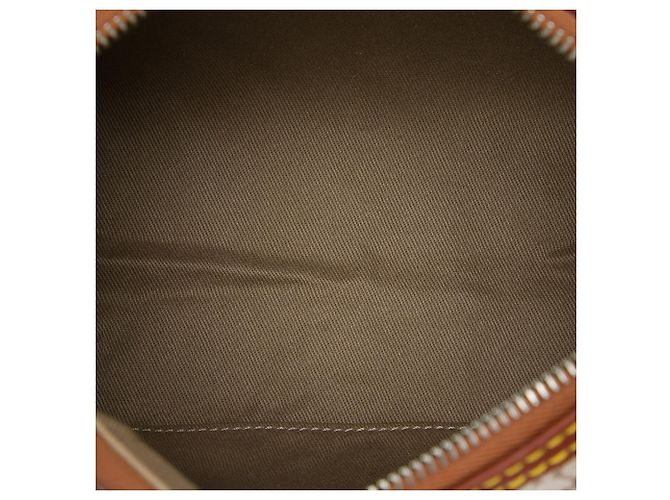 Céline Borsa a tracolla Celine Beige Macadam Canvas - vista 4