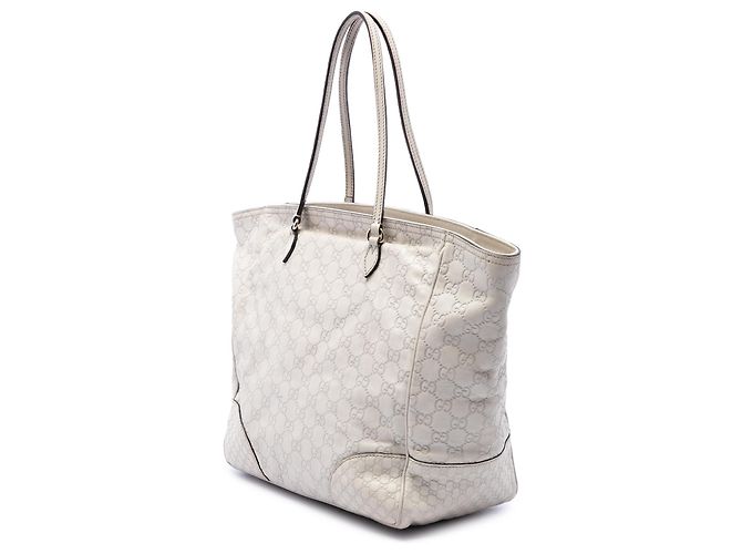 Borsa Tote Gucci Bree Guccissima Bianca Bianco Bianco sporco - vista 2