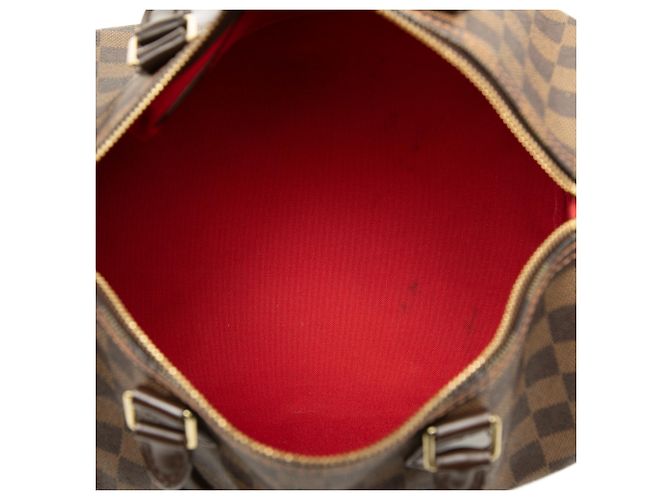 Louis Vuitton Brown Damier Ebene Speedy 30 Marrone - vista 4