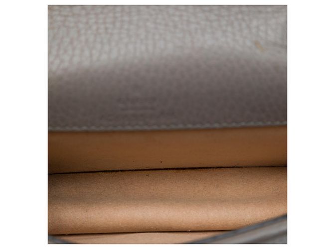 Bolsa Tiracolo Dionysus Mini em Pele de Bezerro Cinza Gucci Marrom - vista 4