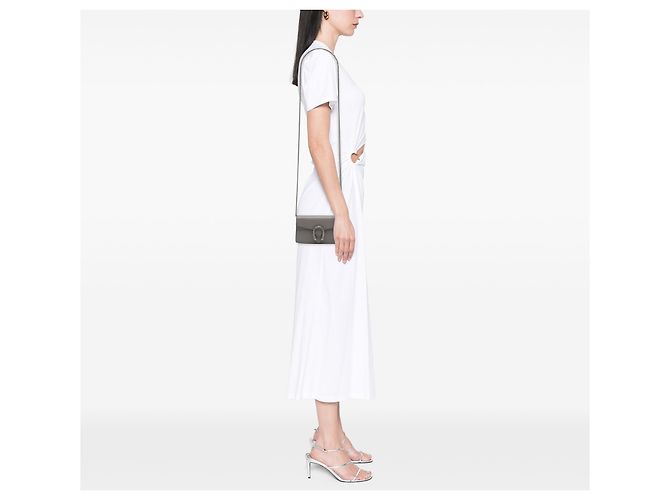 Bolsa Tiracolo Dionysus Mini em Pele de Bezerro Cinza Gucci Marrom - vista 6