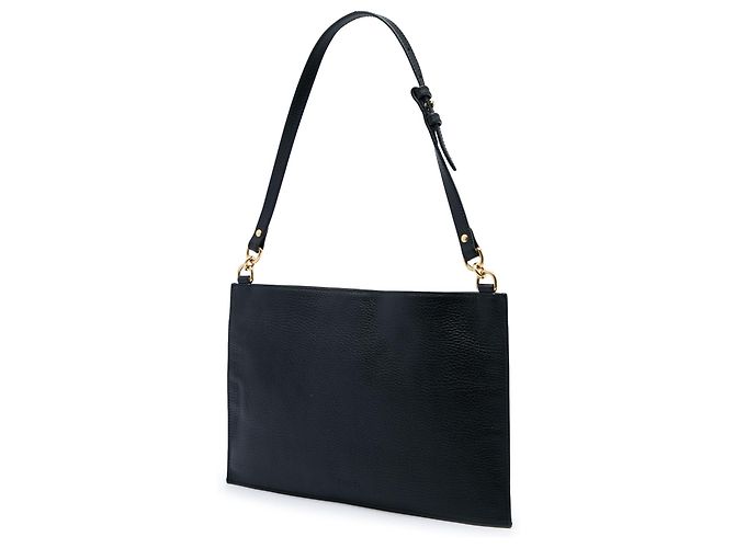 Borsa a tracolla Gucci in vitello nero Kingsnake - vista 2