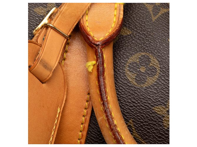 Louis Vuitton Brown Monogram Keepall Bandouliere 60 Marrone - vista 6