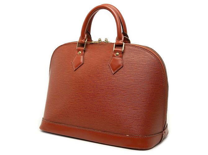 Louis Vuitton Brown Epi Alma PM Castaño - vista 2