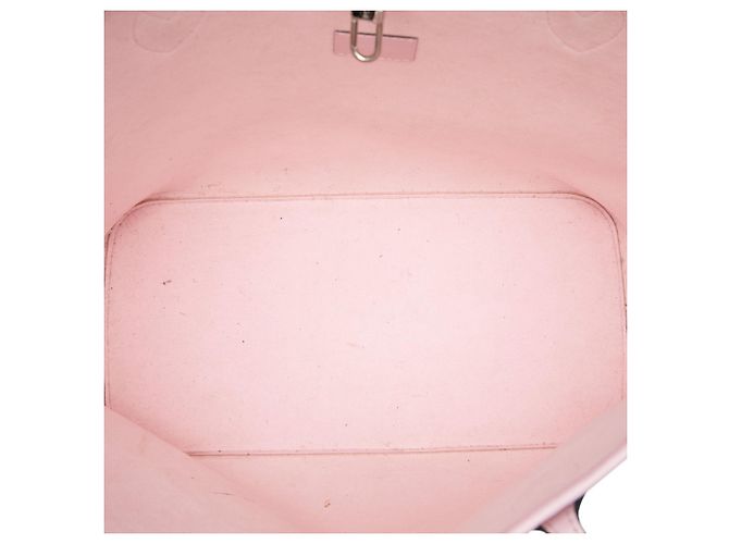 Louis Vuitton Pink Epi Neverfull MM Rosa - vista 4