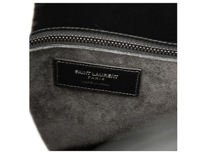 Autre Marque Borsa Saint Laurent Sac De Jour Small in pelle borchiata nera Nero - vista 5