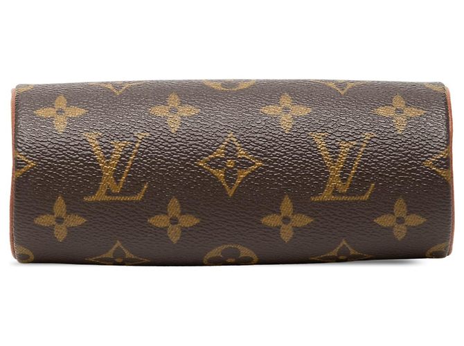 Louis Vuitton Brown Monogram Papillon Pochette Braun - Ansicht 3