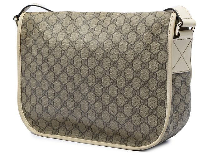 Bolsa Tiracolo Gucci Beige GG Supreme Bege - vista 2