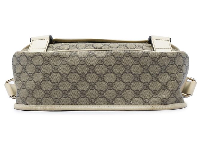 Bolsa Tiracolo Gucci Beige GG Supreme Bege - vista 3