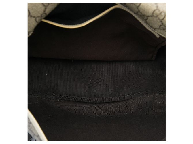 Bolsa Tiracolo Gucci Beige GG Supreme Bege - vista 4