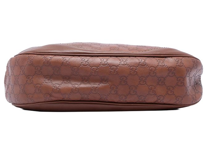 Gucci Brown Guccissima Charlotte Crossbody Marrone - vista 3