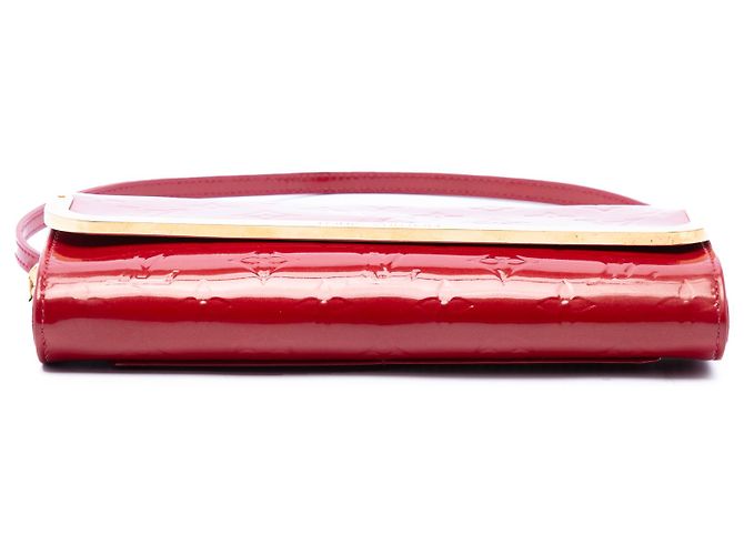 Louis Vuitton Red Monogram Vernis Rossmore MM Rosso - vista 3