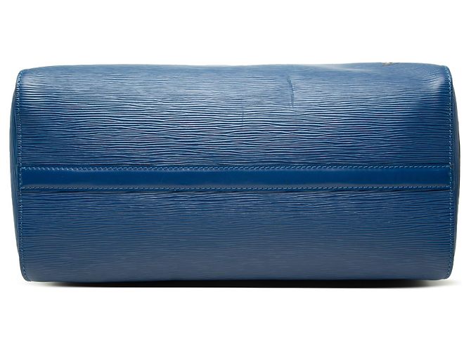 Louis Vuitton Blue Epi Speedy 35 Blau - Ansicht 3