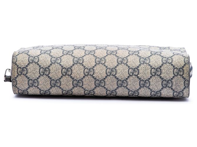Clutch Gucci Beige GG Supreme - vista 3