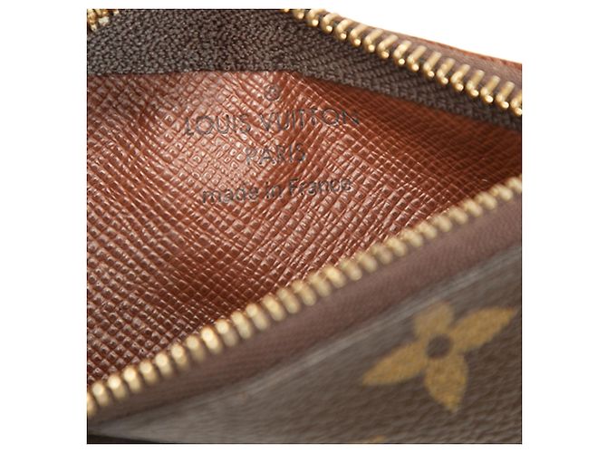 Louis Vuitton Brown Monogram Pochette Cles - vista 5